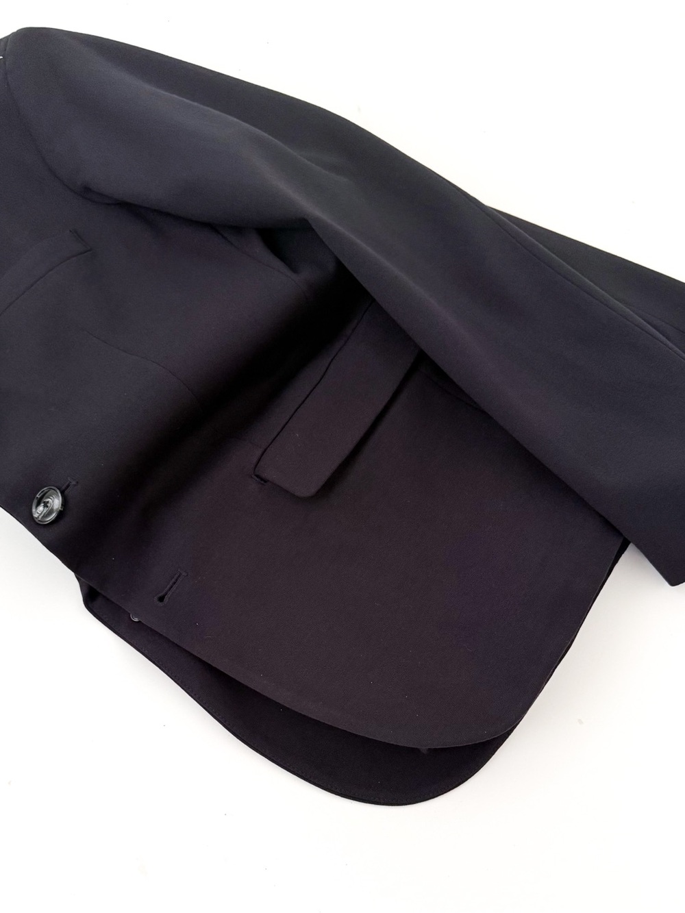 NEW Emporio Armani Navy Blue Stretch Italian Blazer Sport Coat 38R - Picture 11 of 13